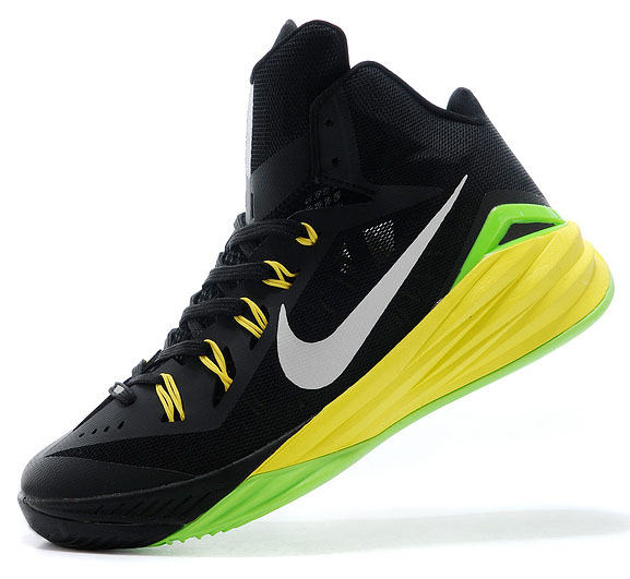 Nike Hyperdunk 2014 Black Green Yellow Inexpensive